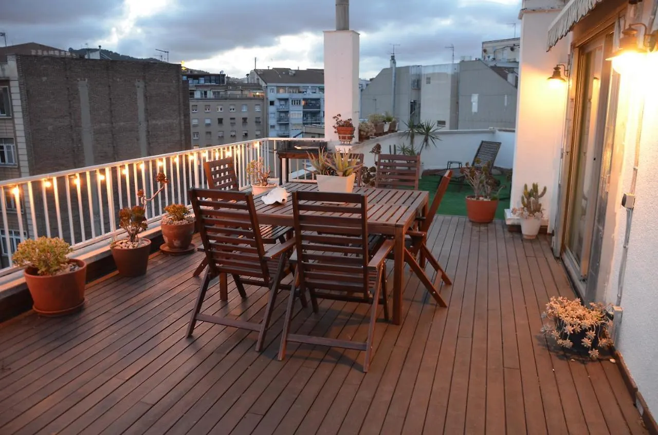 Barcelona Sunny Terrace Appartement